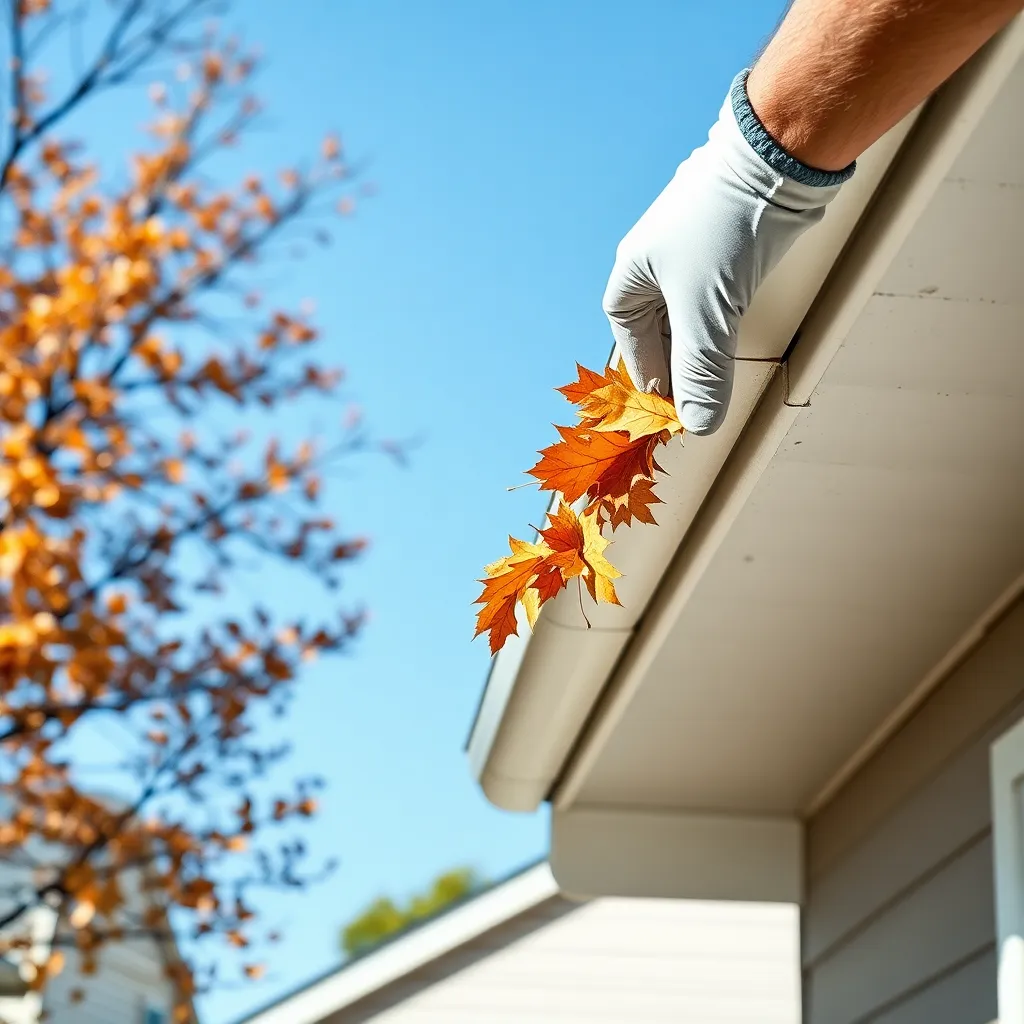 Seasonal gutter cleaning and exterior maintenance by True North Craftsmen